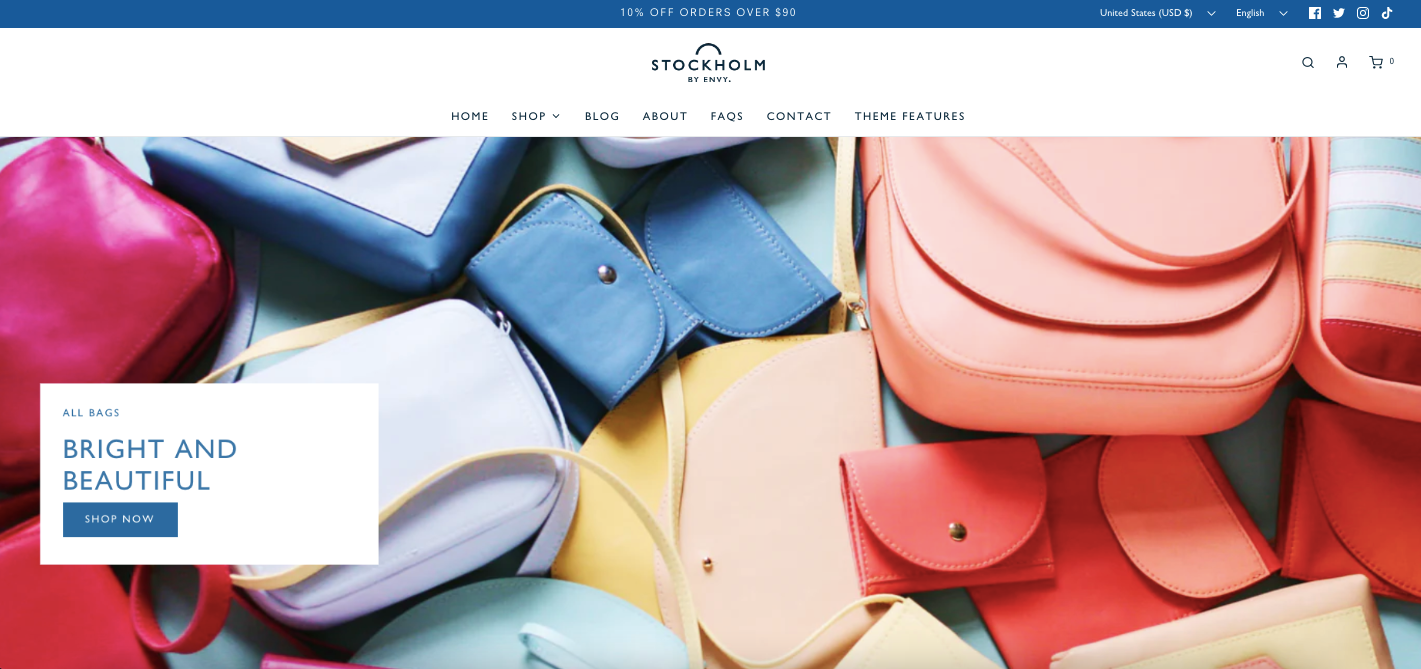 Shopify Envy theme -2