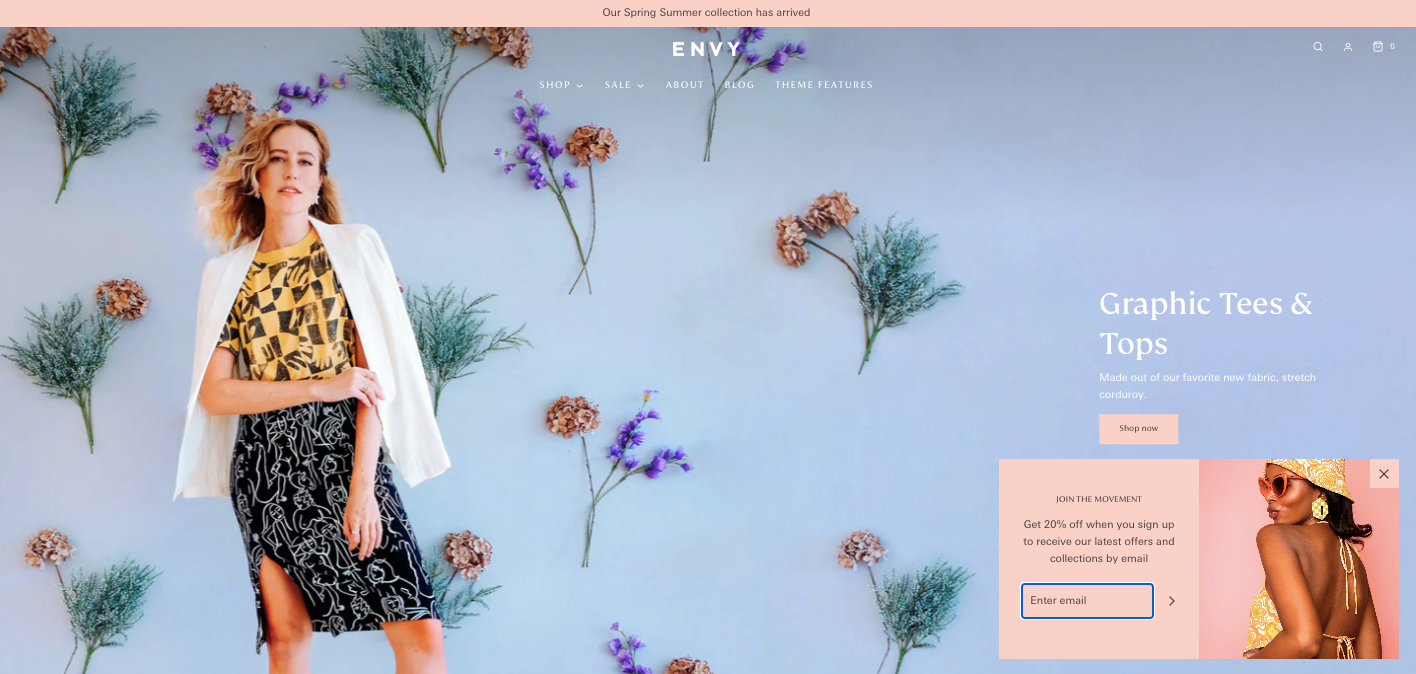 Shopify Envy theme -3