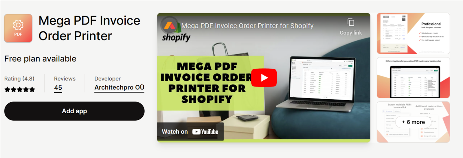Shopify Invoice App - 7