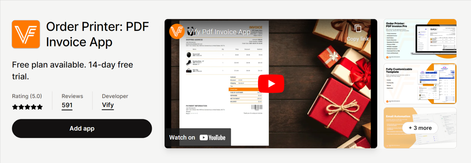Shopify Invoice App - 2