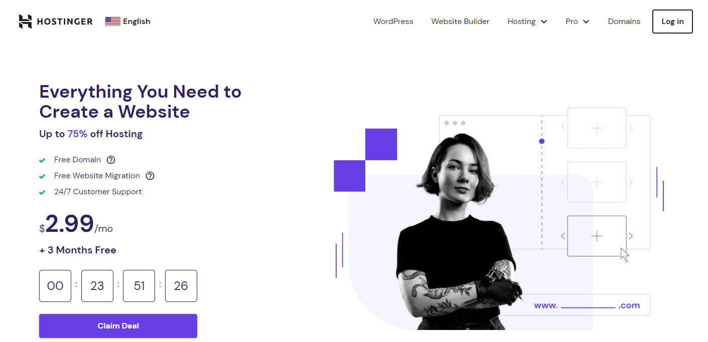 What is the cheapest Website Builder 3