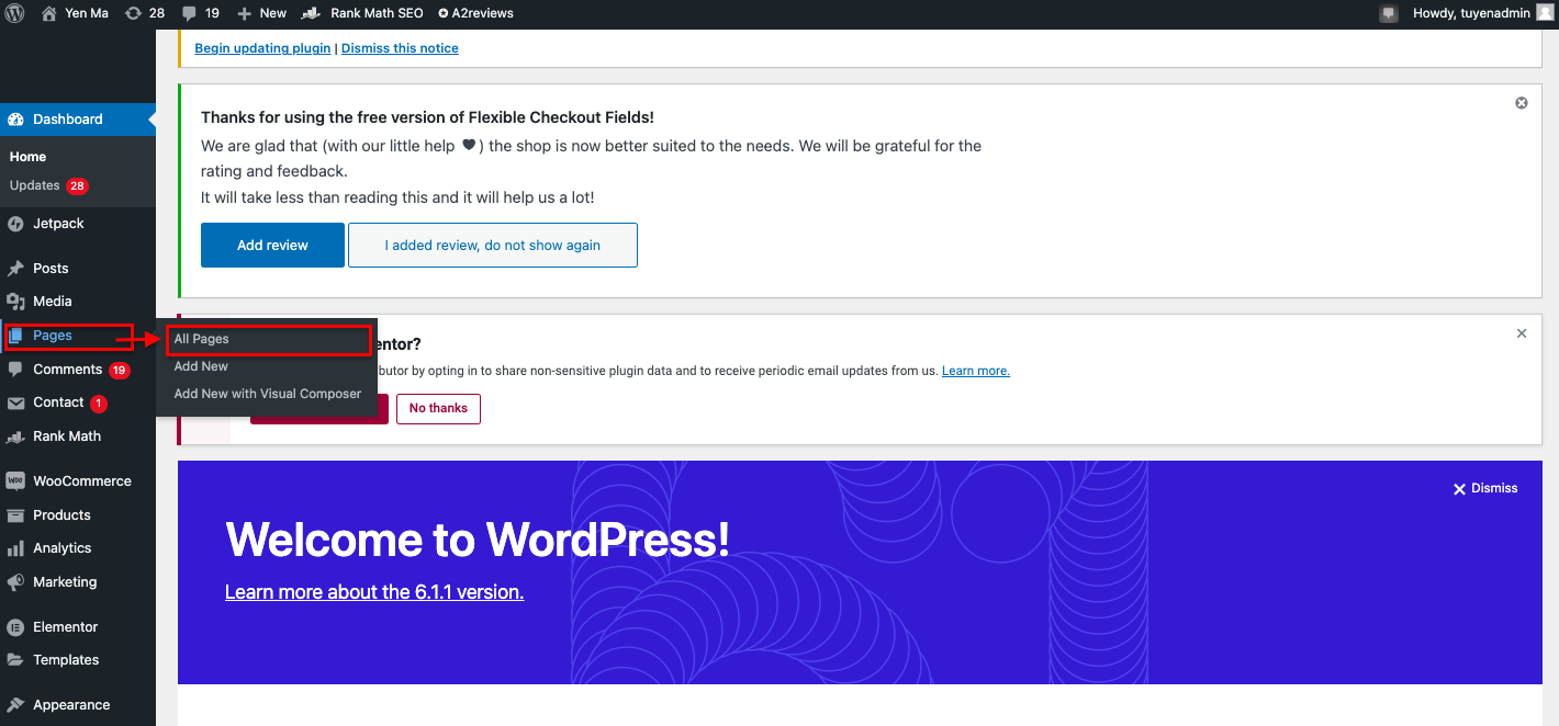 how to hide page title in wordpress 4