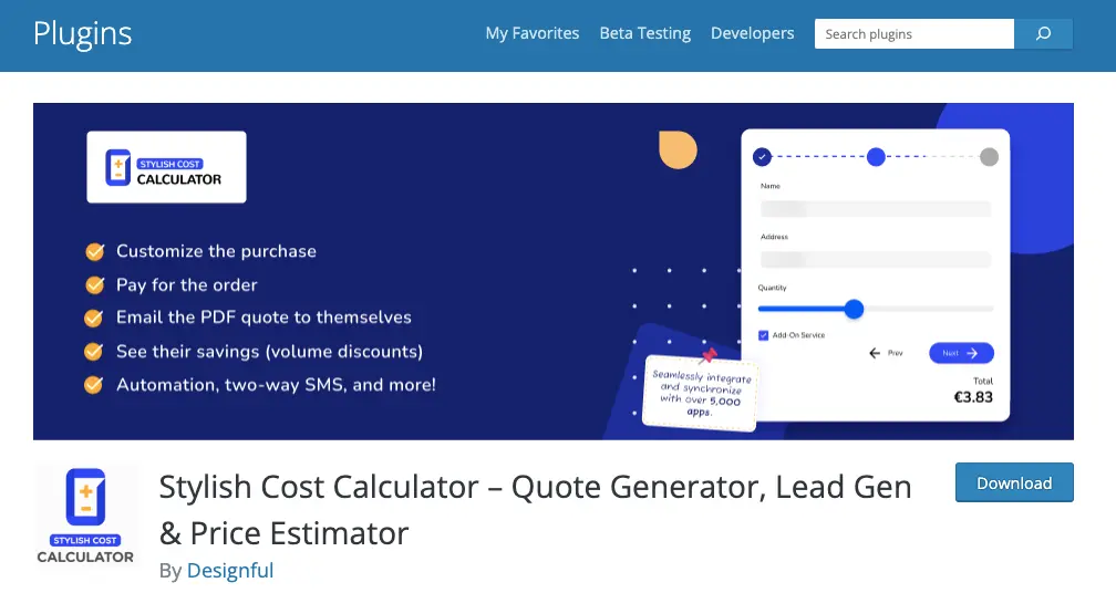 wordpress calculator plugin 5