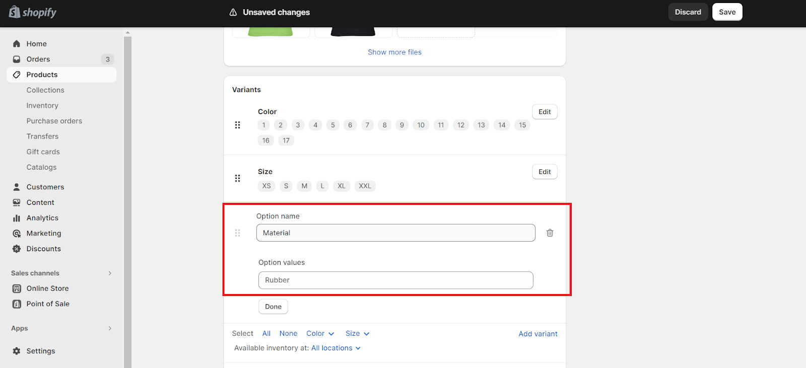 how to add personalization option on Shopify 8