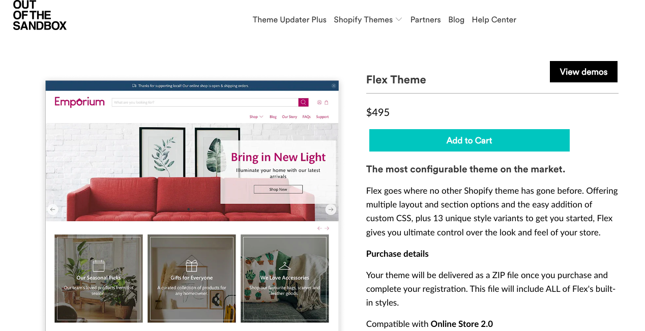 Flex Shopify Theme 1