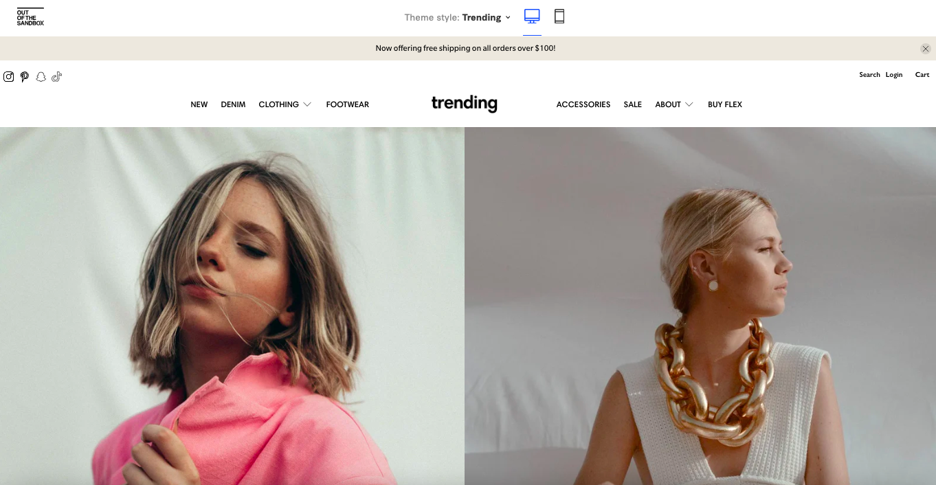 Flex Shopify Theme 1