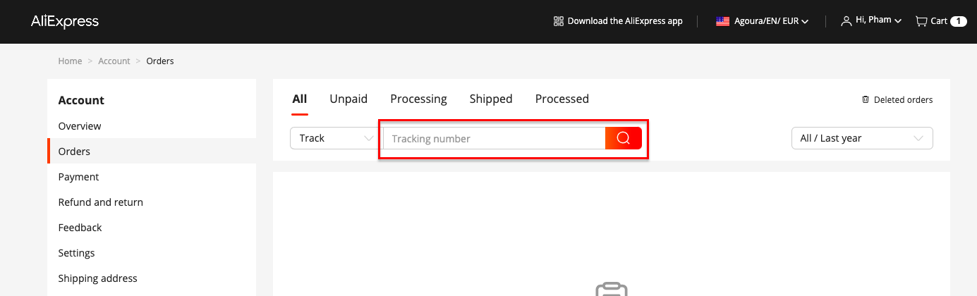 AliExpress Shipping Time 3