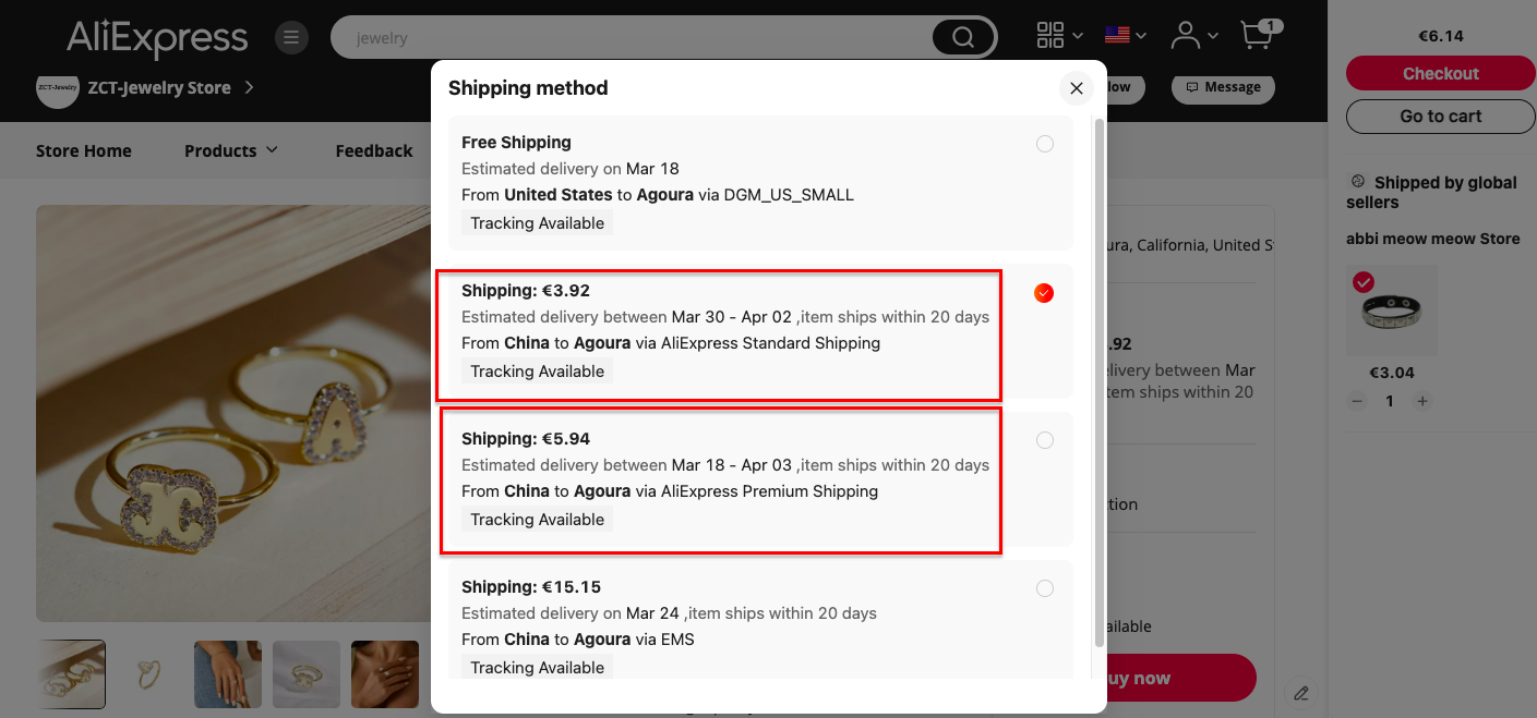 AliExpress Shipping Time 2